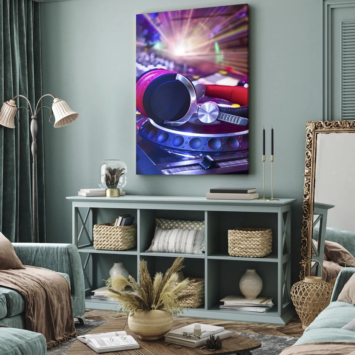 Schilderen op canvas - Het zal, het zal gebeuren - 55x100 cm