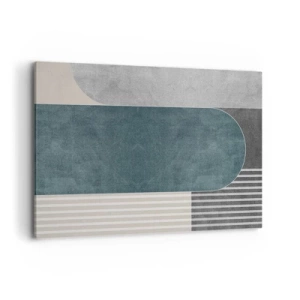 Schilderen op canvas - Compositie op niveau - 120x80 cm