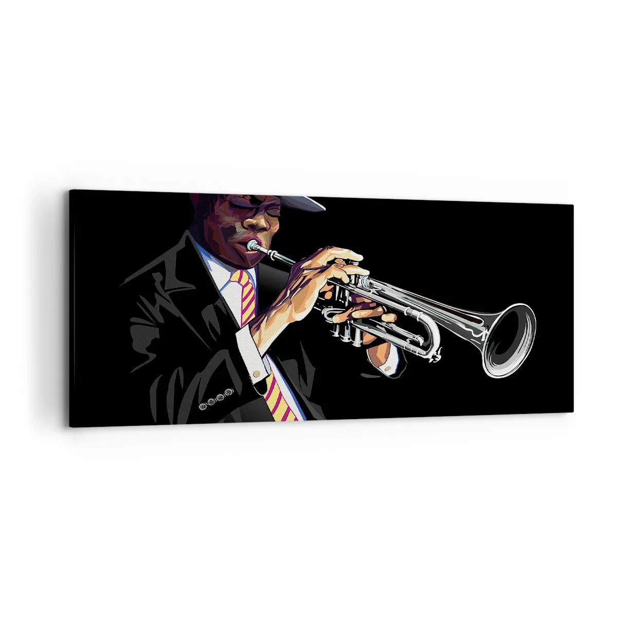 Schilderen op canvas - Charme van oude school - 120x50 cm