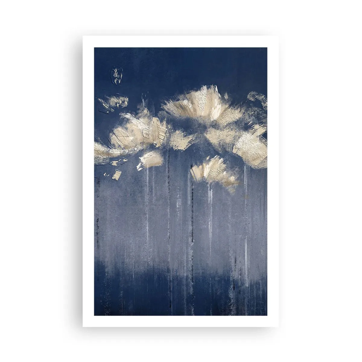 Poster - Als bloemblaadjes in de wind - 61x91 cm