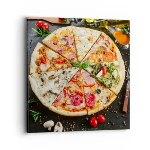 Schilderen op canvas - Een scala aan smaken - 40x40 cm