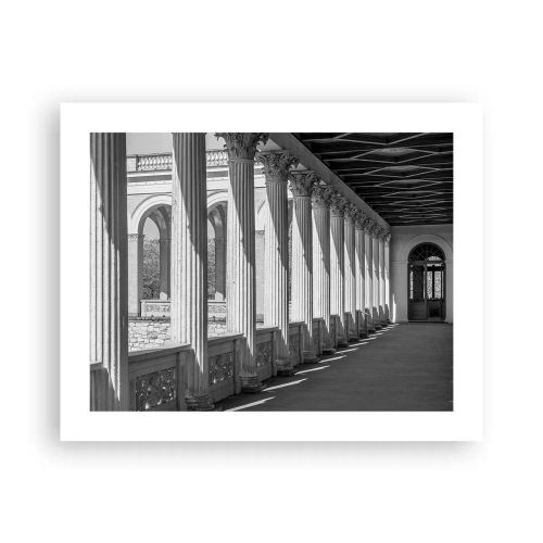 Poster - Zonnige arcade - 50x40 cm