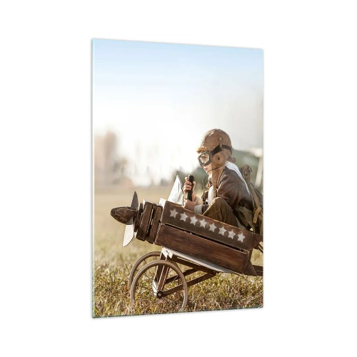 Schilderen op glas - Begin naar een droom - 70x100 cm