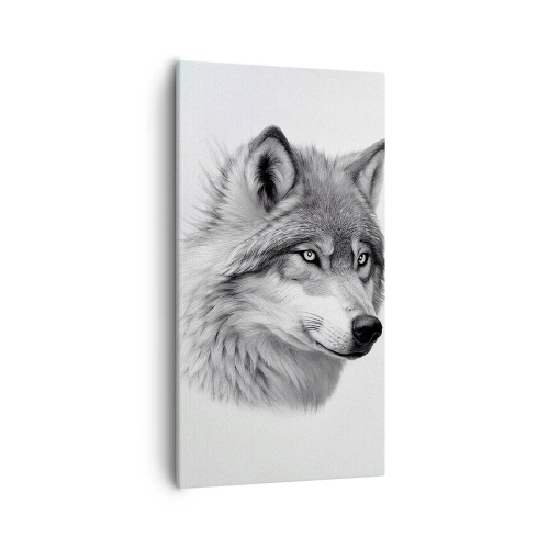 Schilderen op canvas - Alfa – zonder twijfel - 55x100 cm