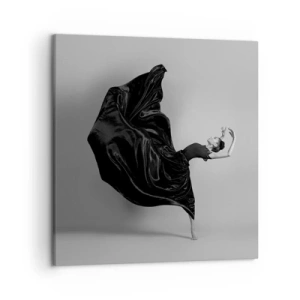 Schilderen op canvas - Gevleugeld door muziek - 50x50 cm
