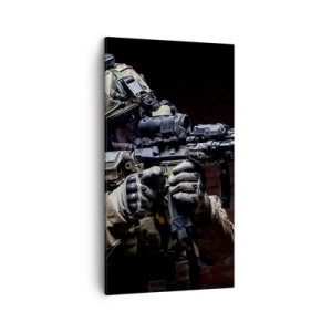 Schilderen op canvas - Dodelijk effectief - 45x80 cm