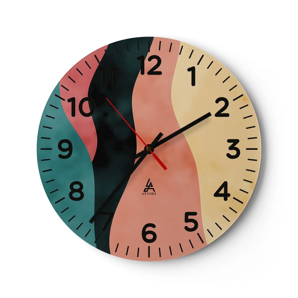 Wandklok - Klok - Conforme non-conformiteit - 40x40 cm