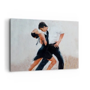 Schilderen op canvas - Tango van mijn dromen - 120x80 cm