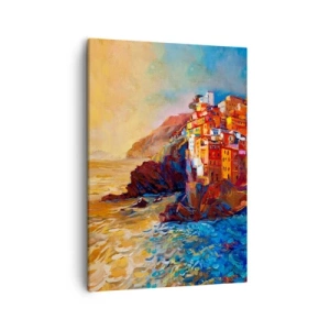 Schilderen op canvas - Italiaanse sfeer - 50x70 cm