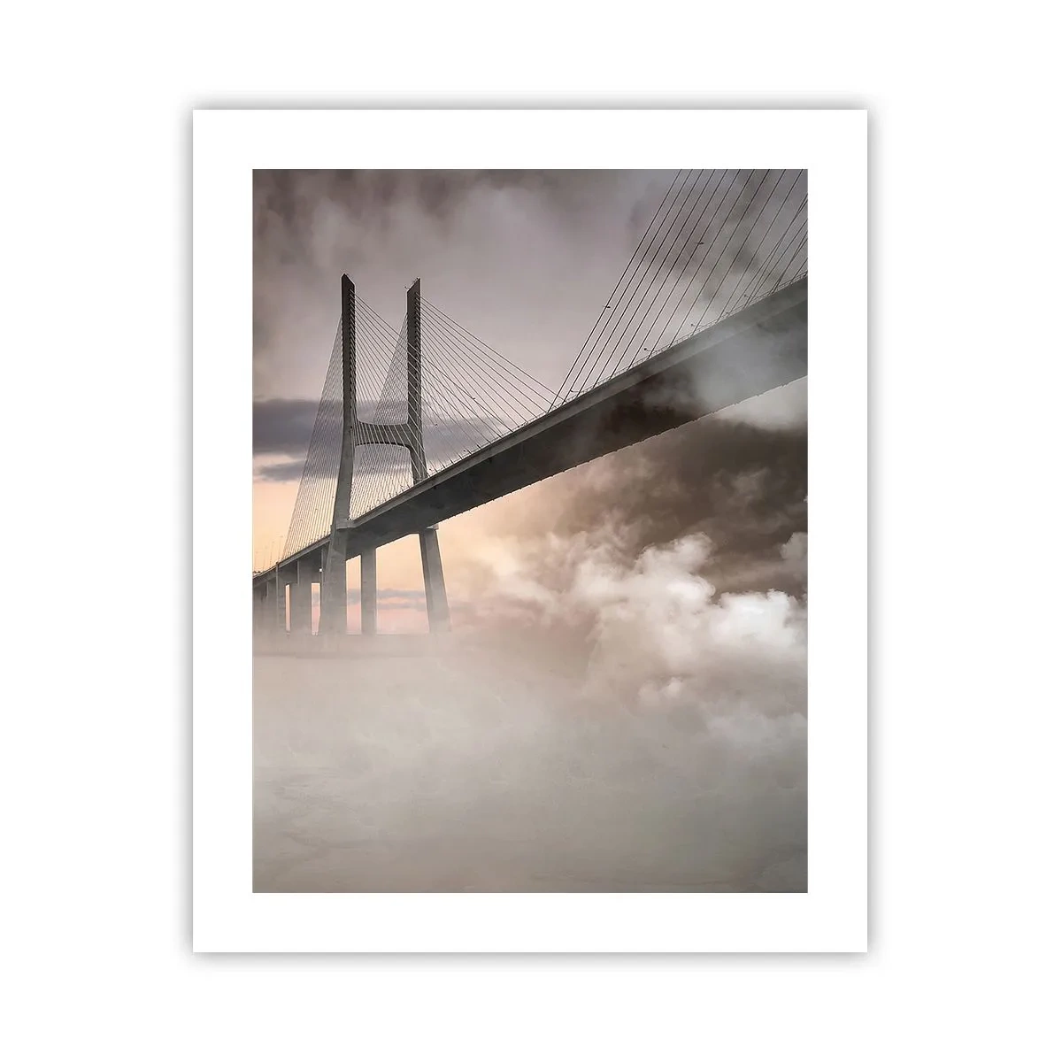 Poster - Bij de rivier die niet bestaat - 40x50 cm