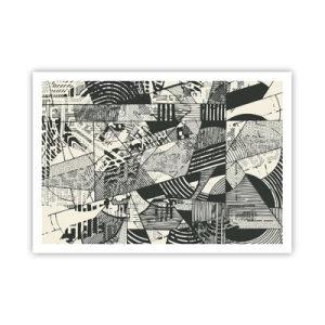 Poster - De dynamiek van nu - 100x70 cm