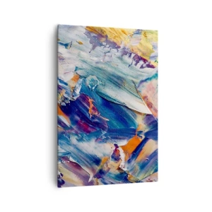 Schilderen op canvas - Kleur verwarring - 70x100 cm