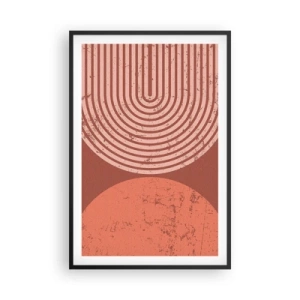 Poster in een zwarte lijst - Een nauwe band - 61x91 cm