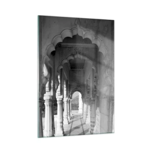 Schilderen op glas - Oosterse sprookjes spelen zich hier af - 50x70 cm