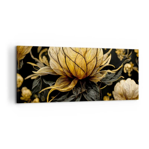 Schilderen op canvas - Subtiele kwetsbaarheid - 100x40 cm