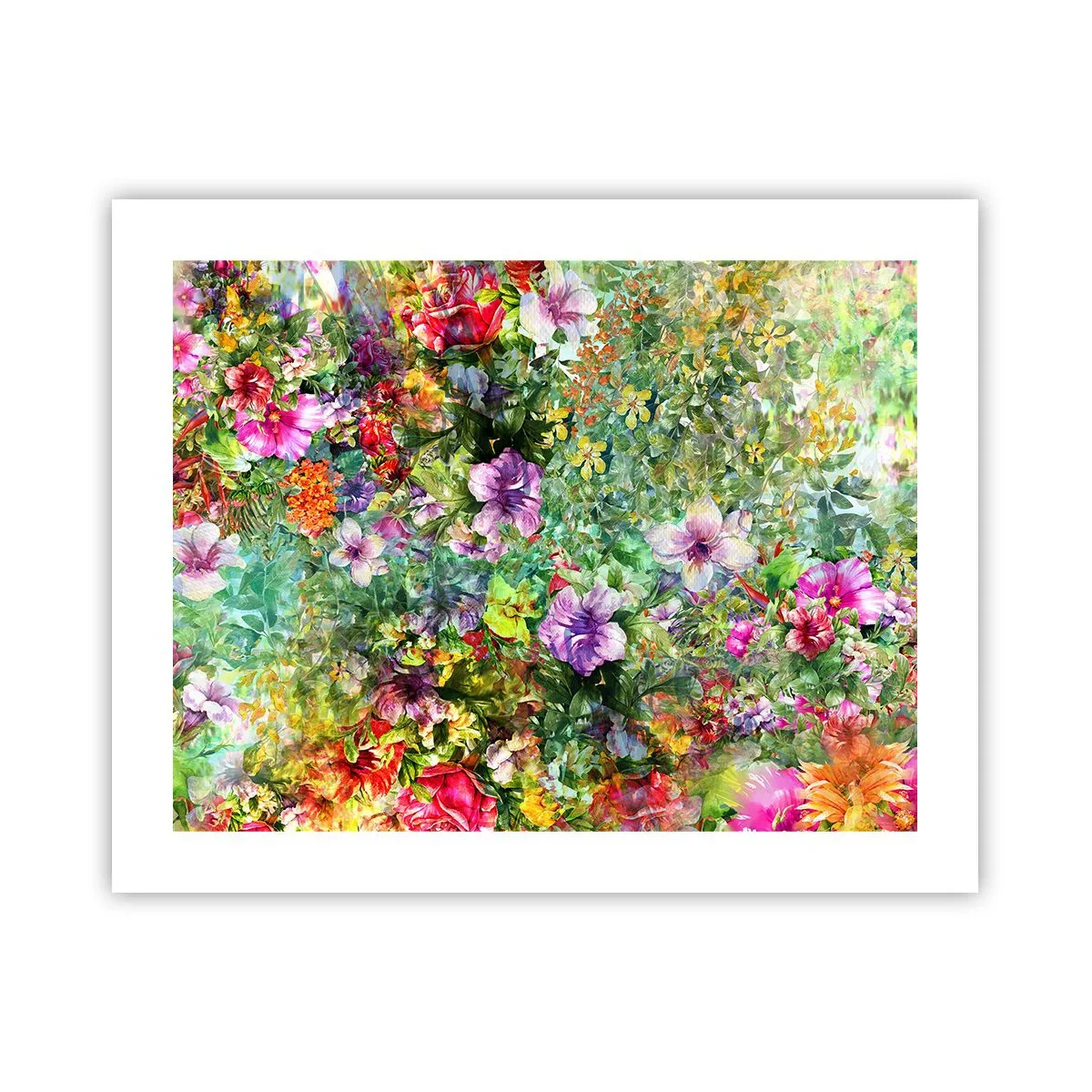 Poster - In bloemen voor verderf - 50x40 cm
