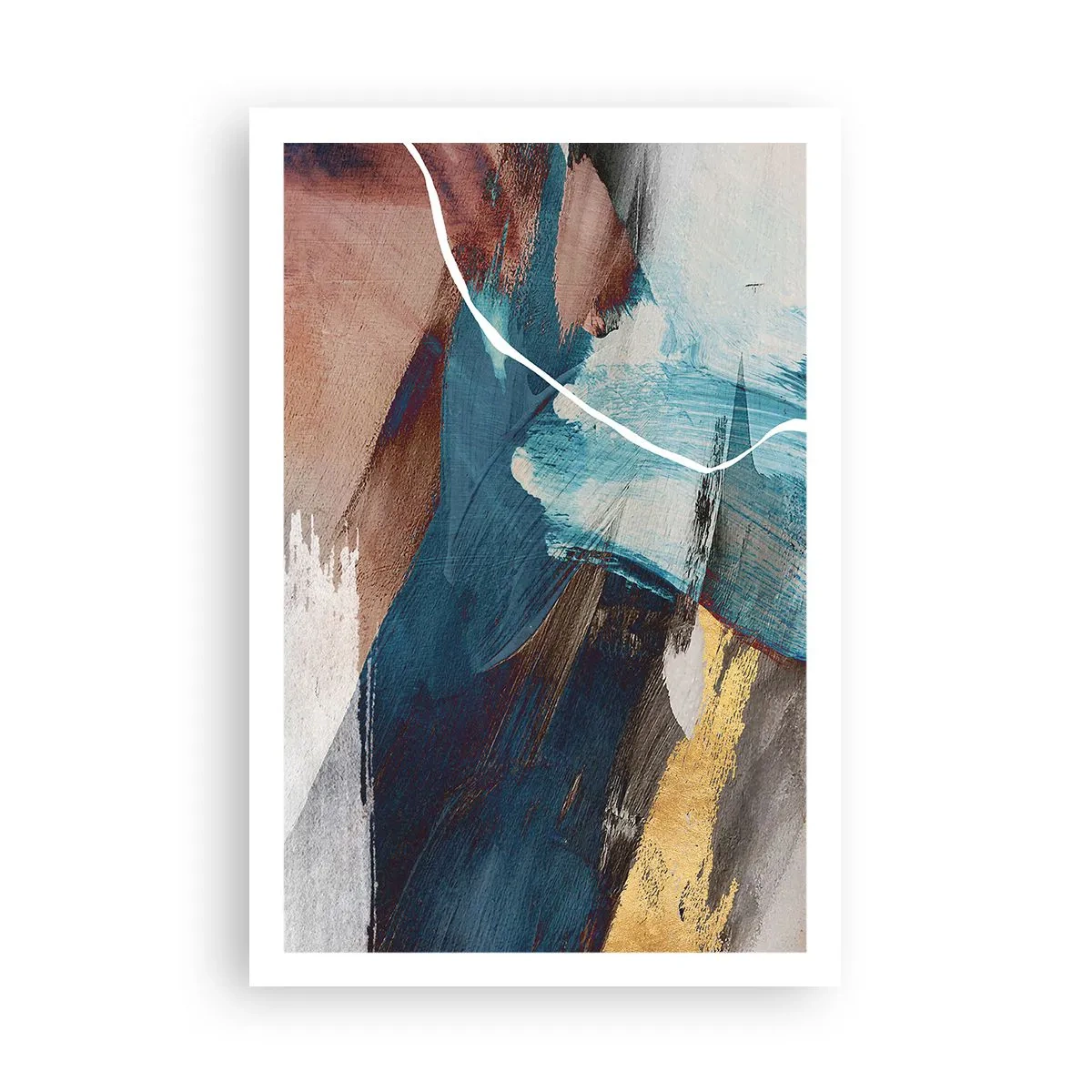 Poster - Met panache en energie - 61x91 cm