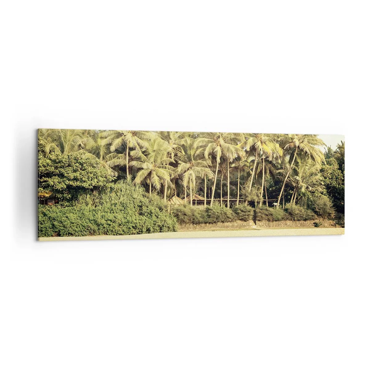 Schilderen op canvas - Hoe zit het hier? - 160x50 cm