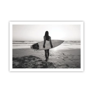 Poster - De dochter van de zeegolf - 91x61 cm