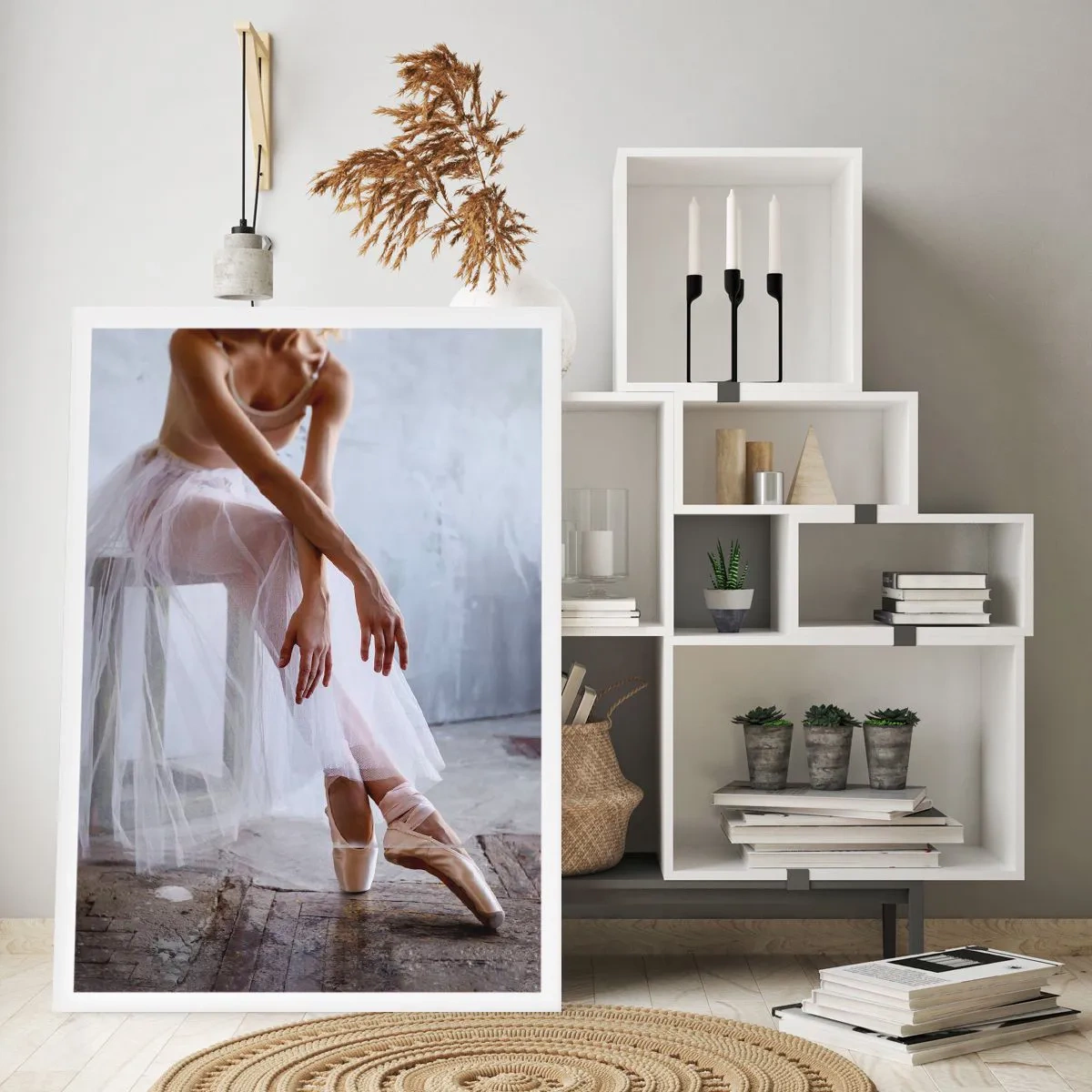 Poster - Voordat de oprijlichten schijnen - 30x40 cm