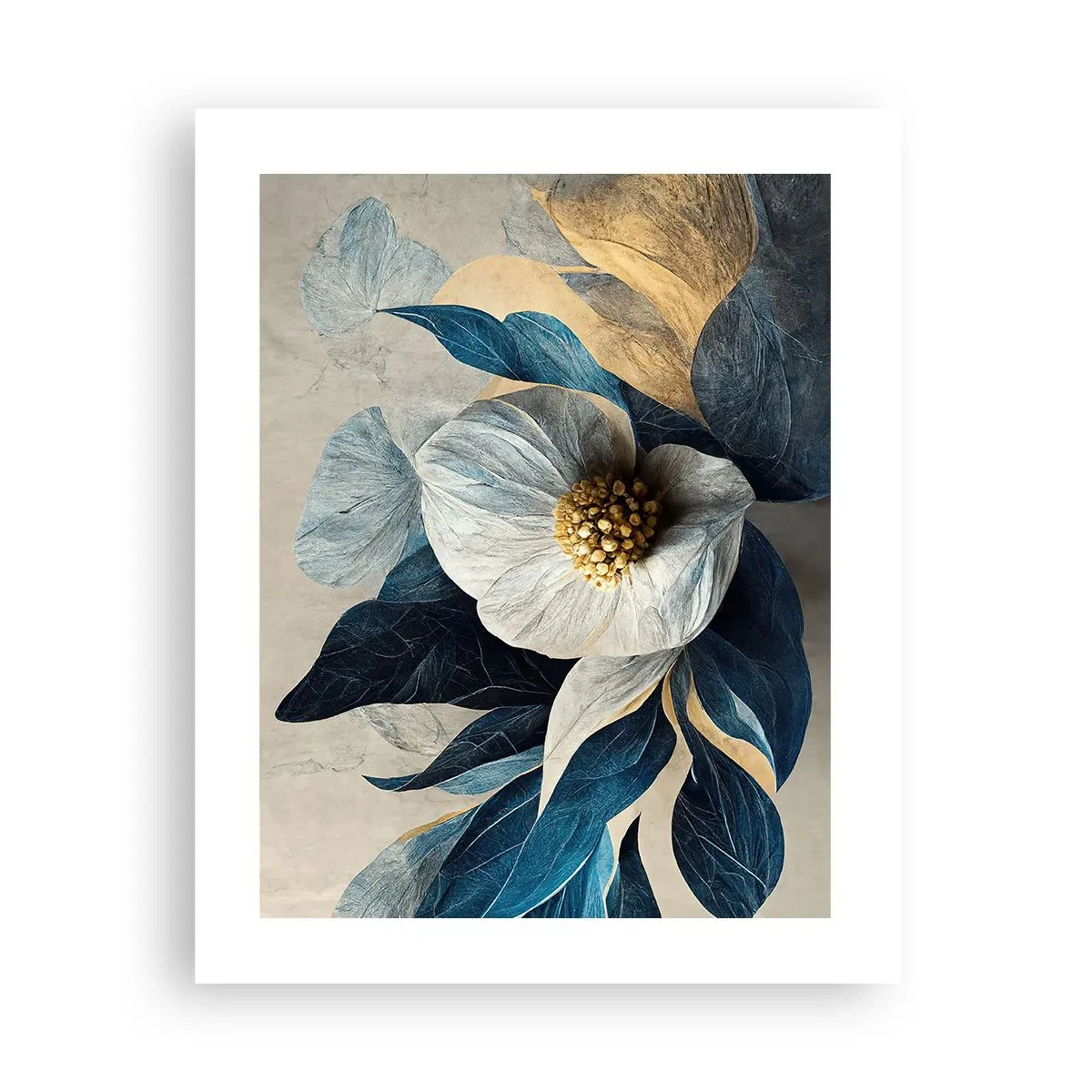 Poster - Hij heeft een hart van goud - 40x50 cm