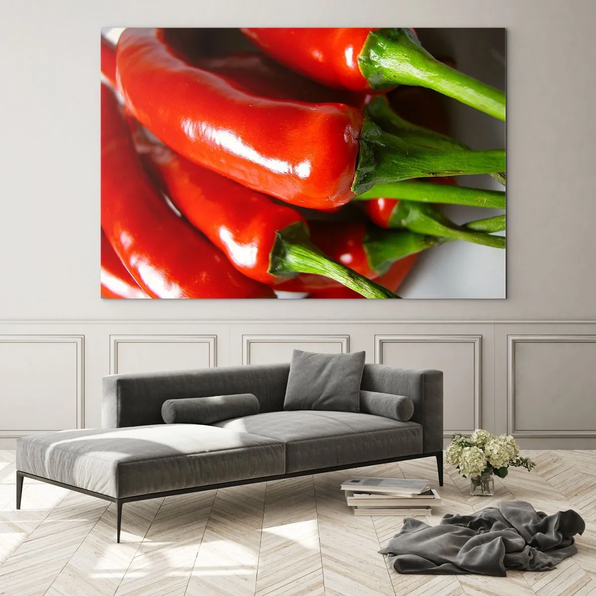 Schilderen op glas - Sappig, glanzend, glad - 100x70 cm