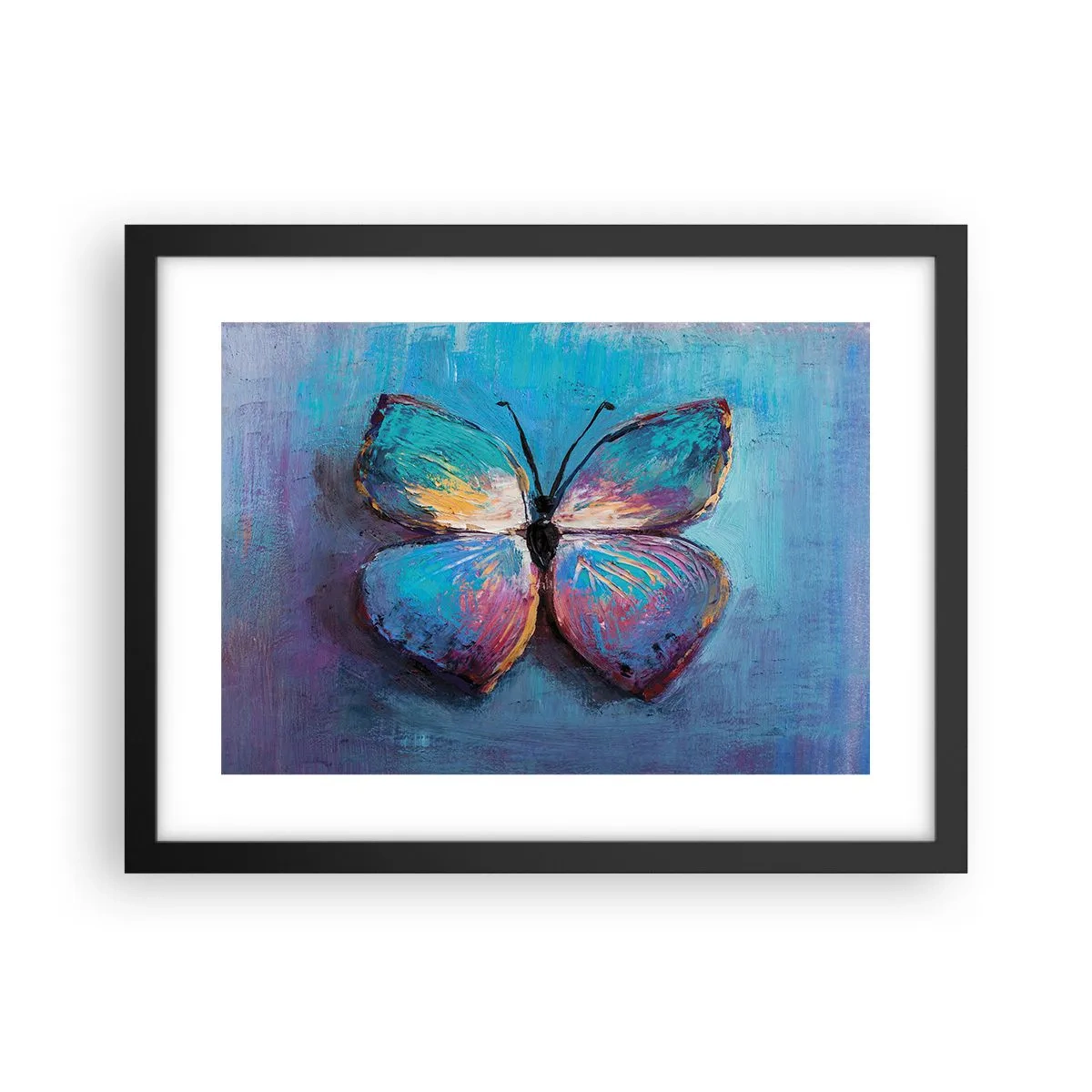 Poster in een zwarte lijst - In al zijn glorie - 40x30 cm