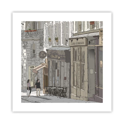 Poster - Stadsvreugde - 40x40 cm