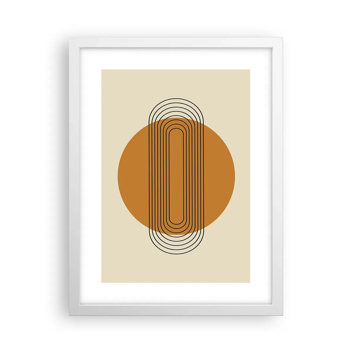 Poster in een witte lijst - Perfect plan - 30x40 cm