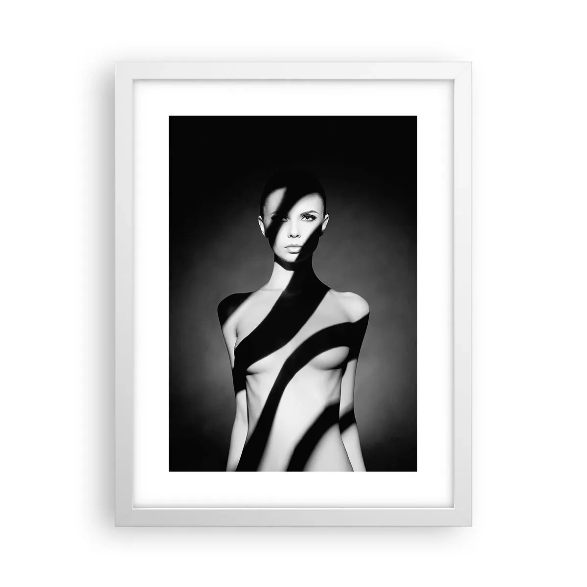 Poster in een witte lijst - In glans en schaduw - 30x40 cm