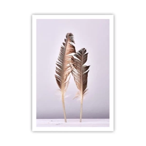 Poster - Tegen het niets - 70x100 cm