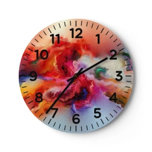 Wandklok - Klok - Hoe vang je dromen - rook - 30x30 cm