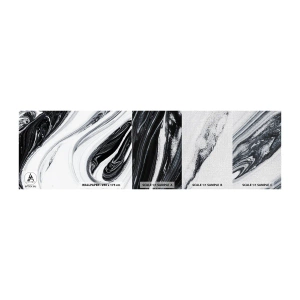 Fotobehang Monster Premium Canvas - Een combinatie van tegenstellingen - Verf, Deel, Modern - 100x30 cm