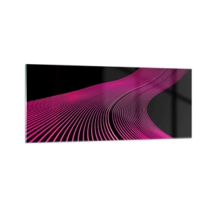 Schilderen op glas - Avenue van licht - 100x40 cm