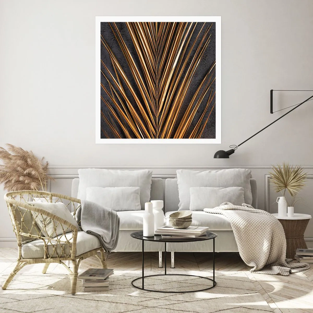 Poster - Het goud van de tropen - 50x50 cm