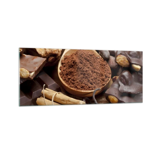 Schilderen op glas - Het beste voor verdriet - 100x40 cm