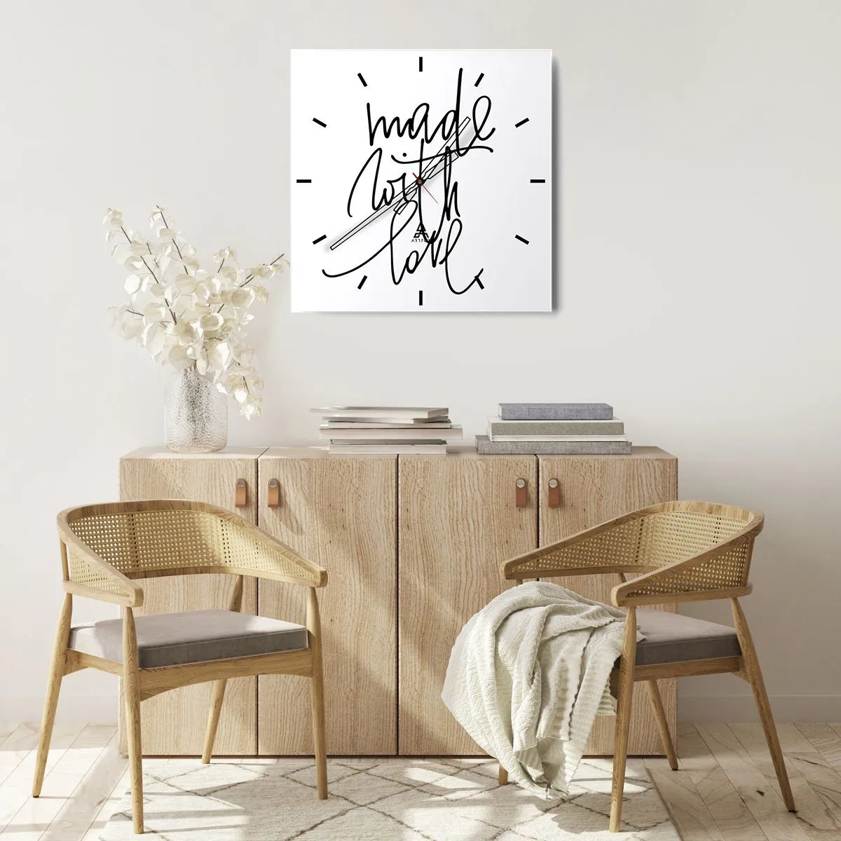 Wandklok - Klok - Het beste merk - 30x30 cm
