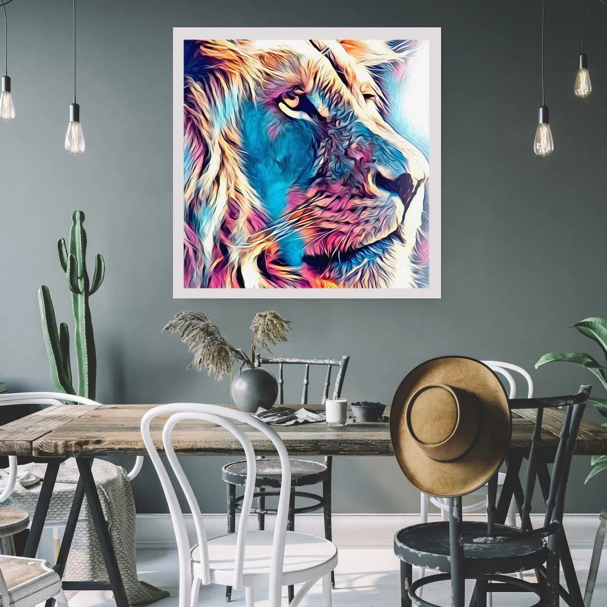 Poster - De wijsheid van de natuur - 40x40 cm