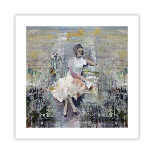 Poster - Klassiek en modern - 40x40 cm