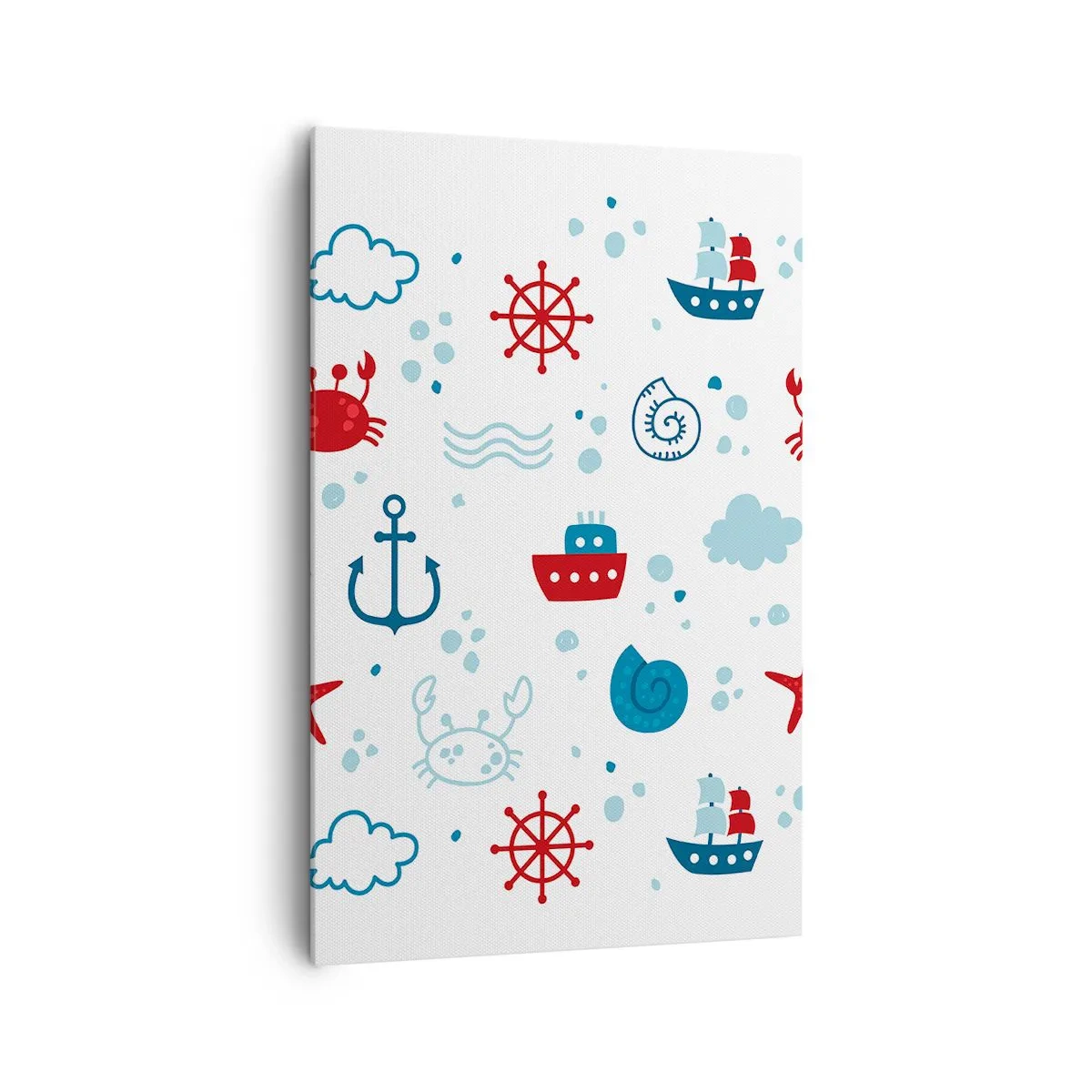 Schilderen op canvas - Zee sprookje - 80x120 cm