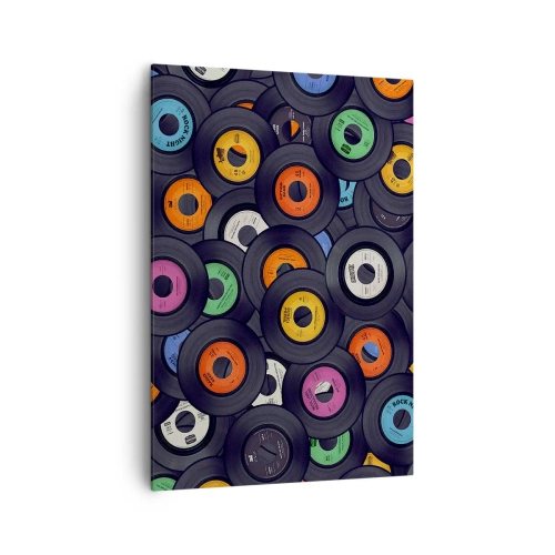 Schilderen op canvas - De kleuren van de klassiekers - 70x100 cm