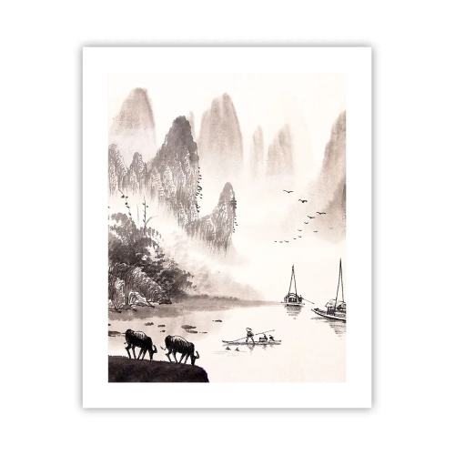 Poster - Het exotische alledaagse leven van het Oosten - 40x50 cm