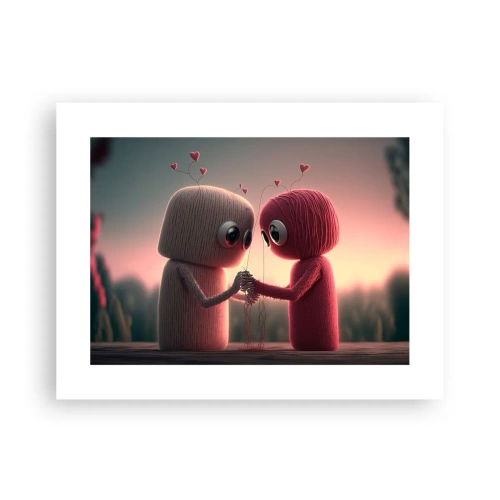 Poster - Iedereen mag liefhebben - 40x30 cm