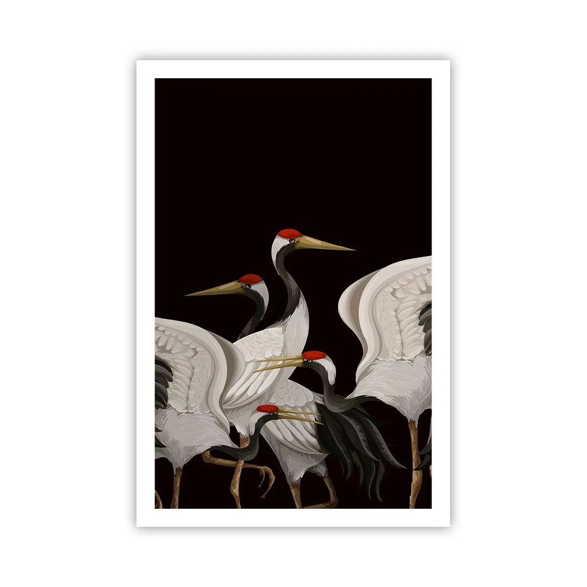 Poster - Vogel spullen - 61x91 cm