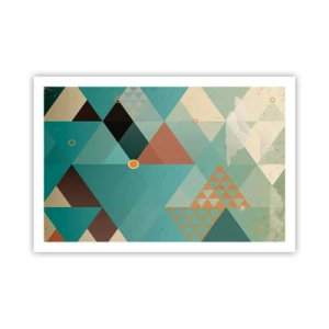 Poster - Eenheid van veelheid, veelheid van eenheid - 91x61 cm