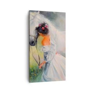 Schilderen op canvas - Als uit een mooie droom - 45x80 cm