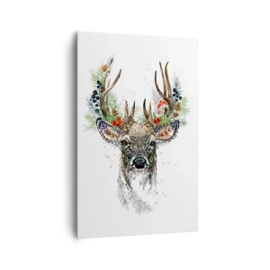 Schilderen op canvas - In een feestelijk gewaad - 80x120 cm