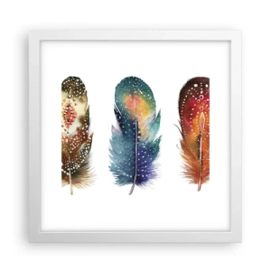 Poster in een witte lijst - Rituelen, ceremonies, geheimen - 30x30 cm