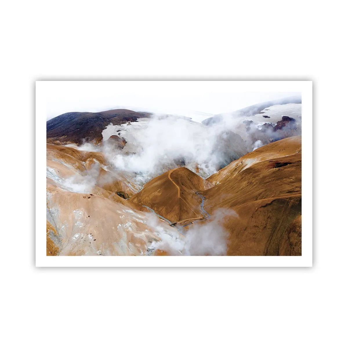 Poster - De rauwe schoonheid van IJsland - 91x61 cm
