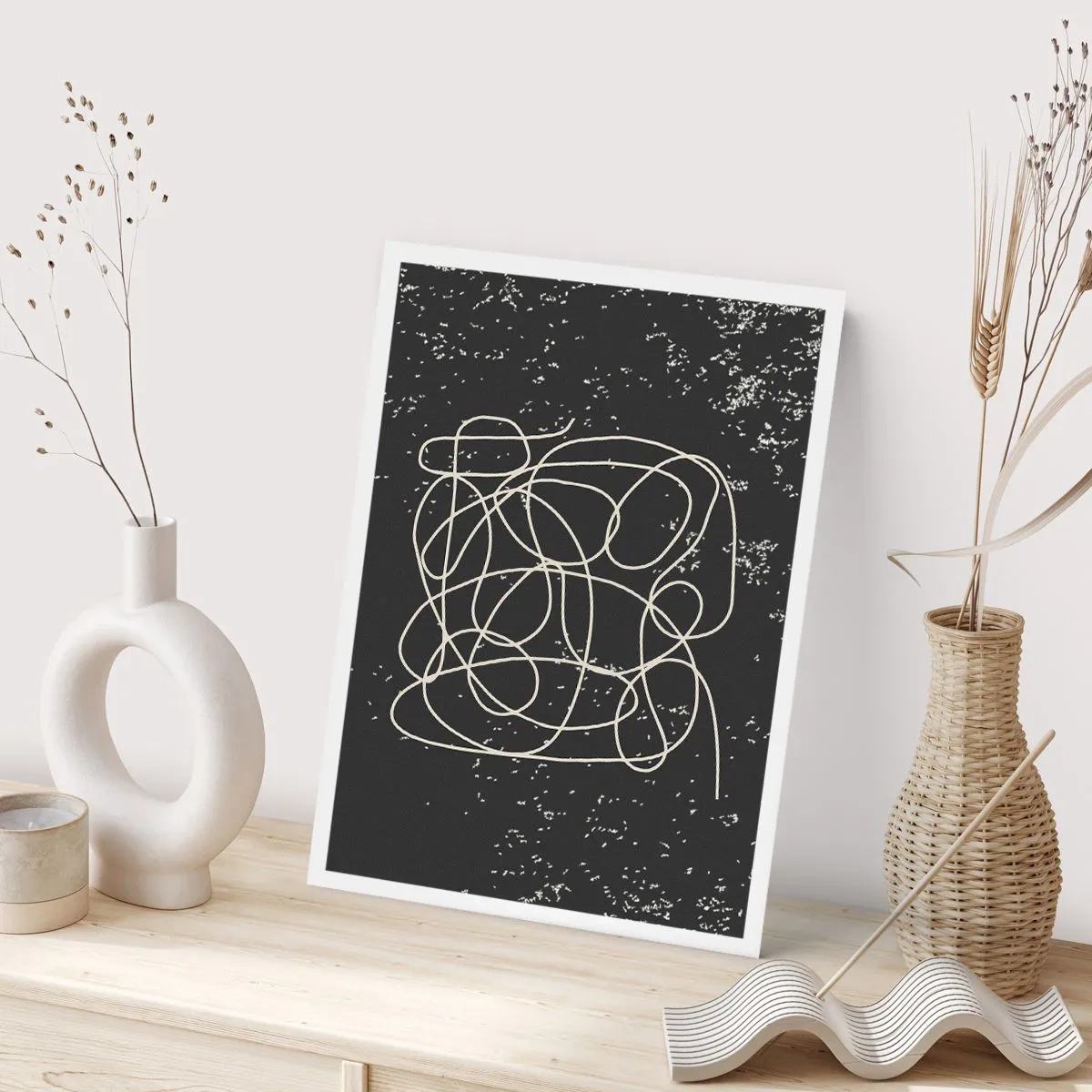 Poster - Dwalende gedachten - 50x70 cm